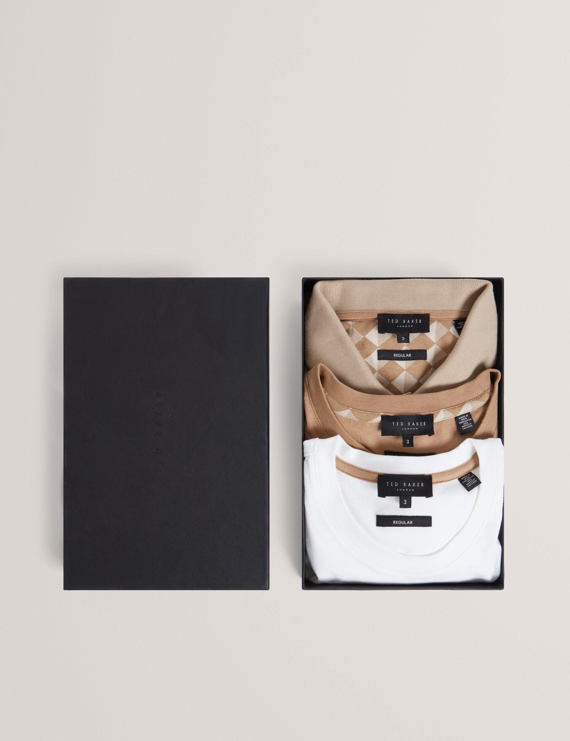 Geometric Jersey Top Set 3 Pack by TED BAKER