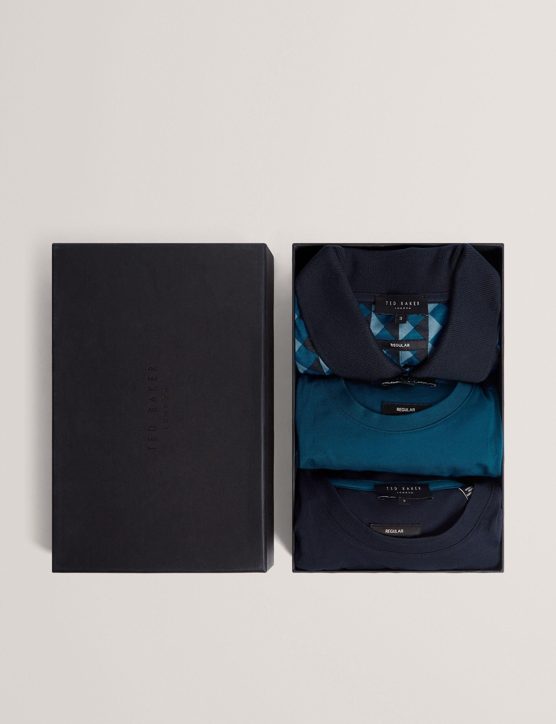 Geometric Jersey Top Set 3 Pack by TED BAKER