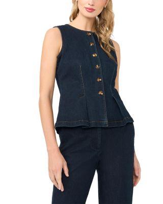 Gia Button Up Vest by TED BAKER