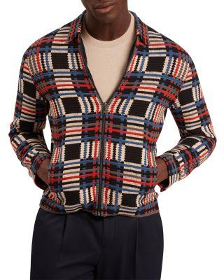 Henrein Patchwork Crochet Jacket by TED BAKER