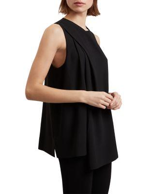 Icana Draped Sleeveless Top by TED BAKER
