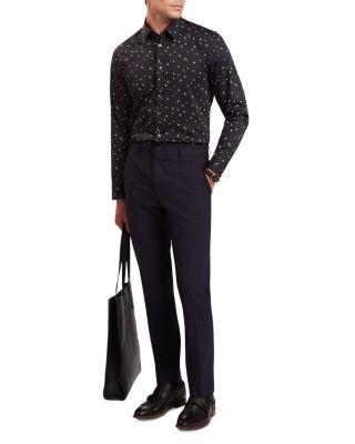 Iskran Slim Fit Ditsy Floral Shirt by TED BAKER