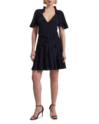 Jojii Frilled Mini Dress by TED BAKER