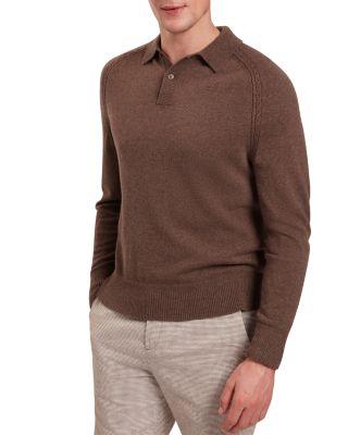 Karolt Cashmere Polo Sweater by TED BAKER