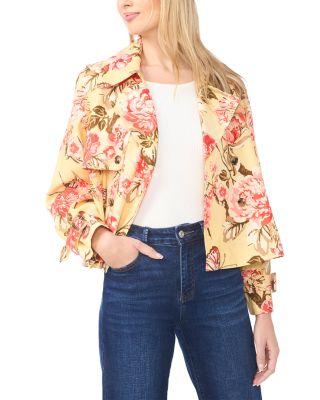 Leah Linen Hip Length Trench Jacket by TED BAKER