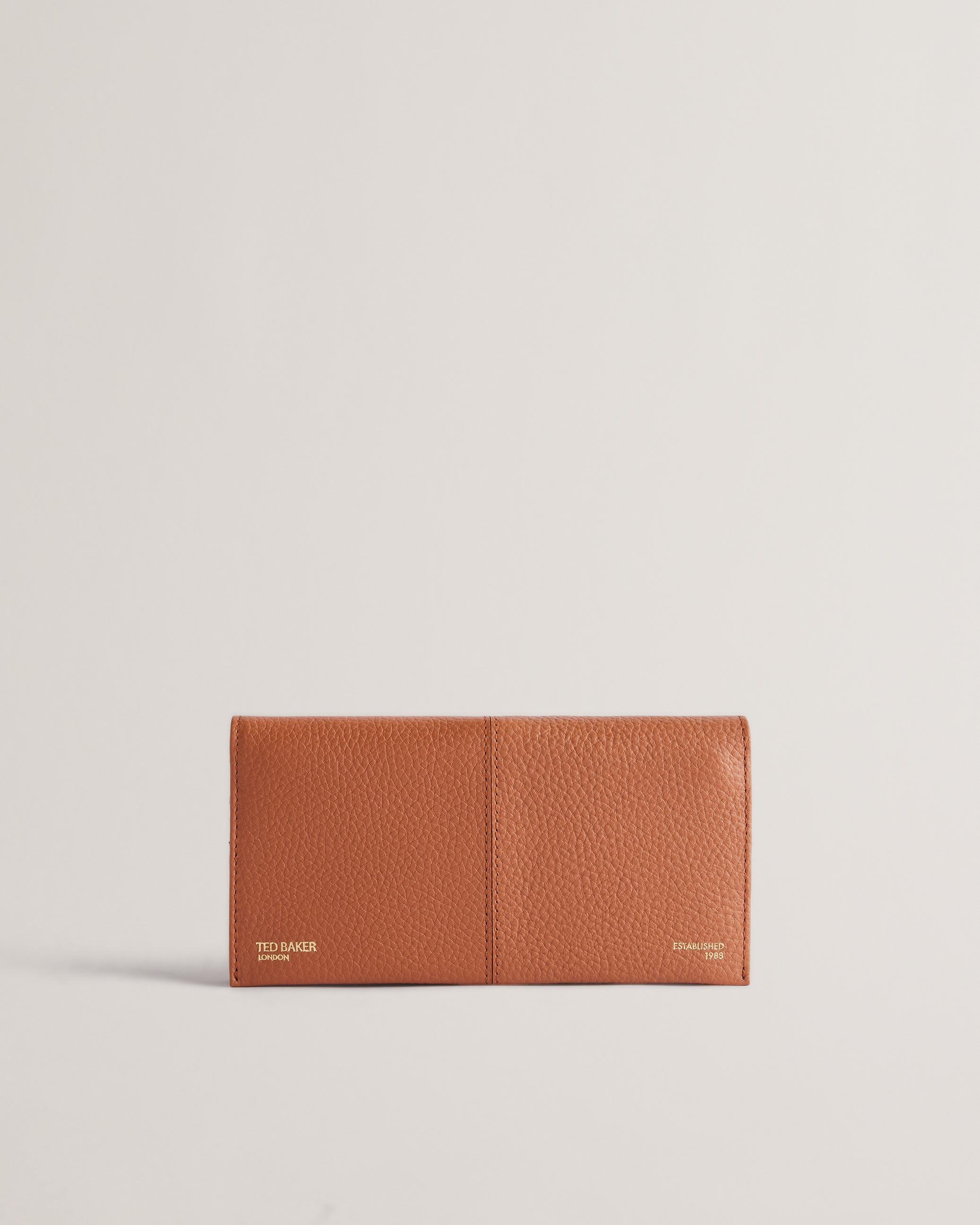 Leather Clutch - NISHI - Brown by TED BAKER