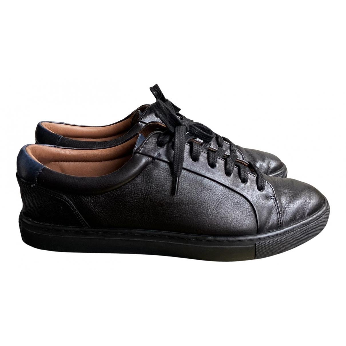Leather trainers by TED BAKER