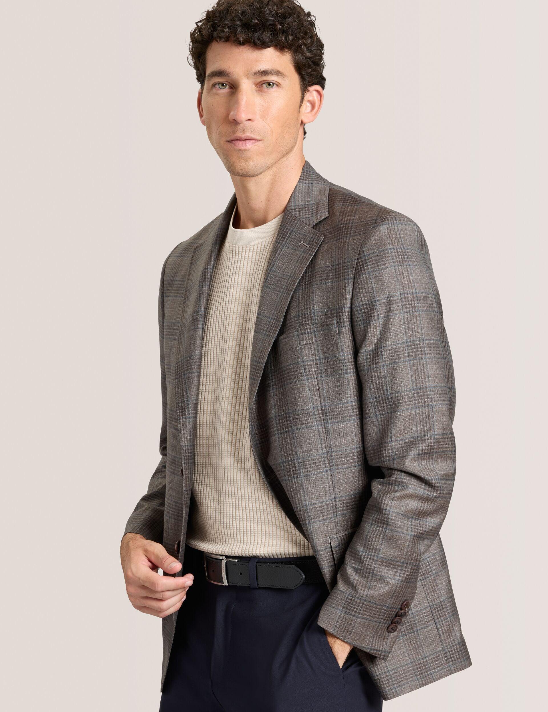 Linen Modern Fit Suit Jacket by TED BAKER