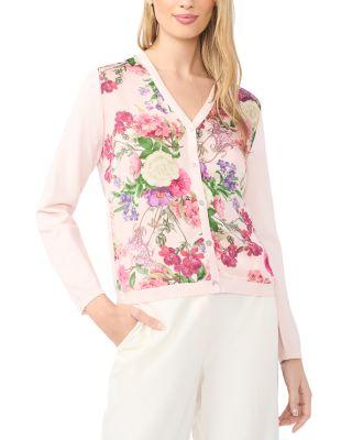 Lisa Mixed Media Cardigan by TED BAKER