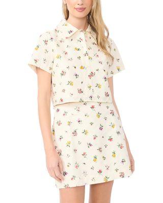Liz Button Front Top by TED BAKER
