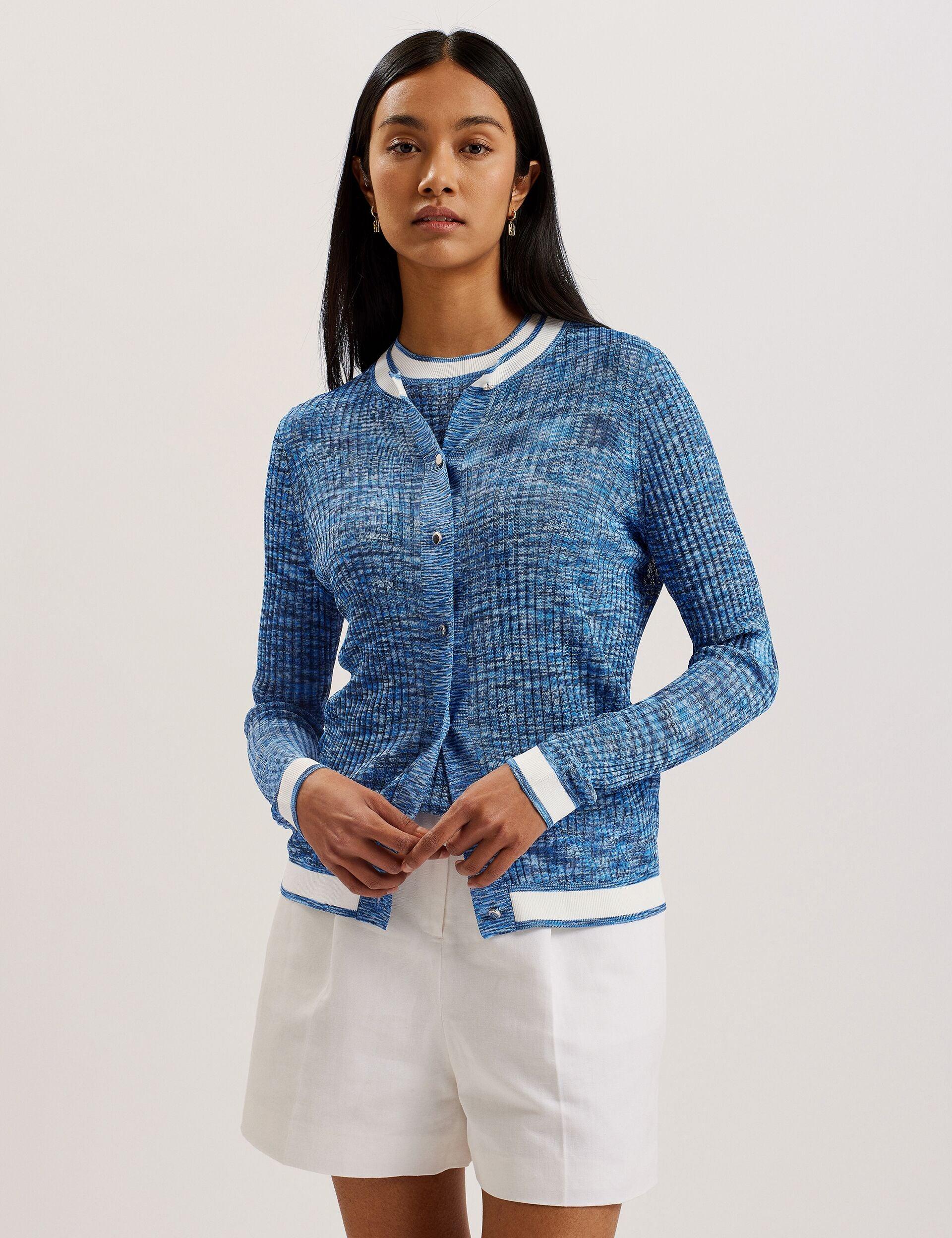 Long Sleeve Fitted Cardigan by TED BAKER