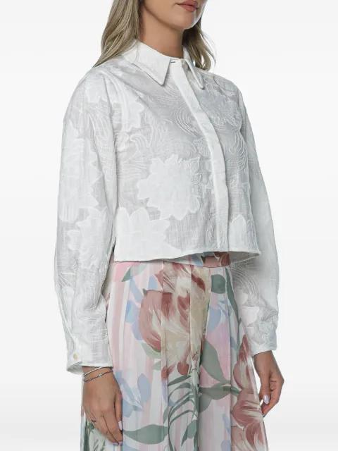 Luinna cropped shirt by TED BAKER