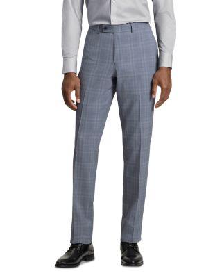 Modern Fit Plaid Check Suit Pants by TED BAKER