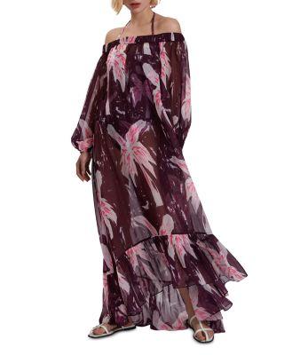 Montaya Bardot Maxi Cover Up by TED BAKER