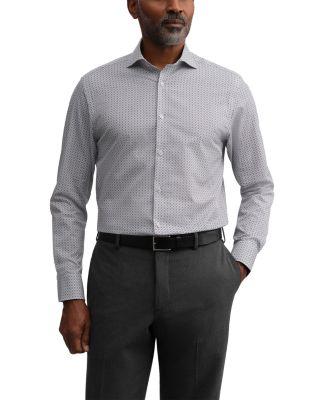 Nantucket Slim Fit Premium Stretch Medallion Dress Shirt by TED BAKER