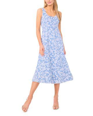 Nara Rose Print Princess Seam Dress by TED BAKER