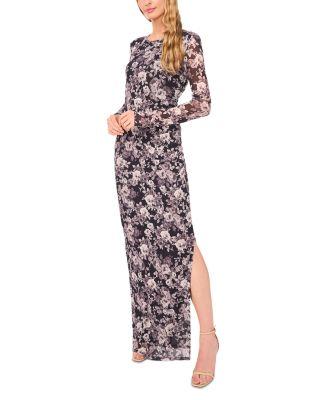 Nic Shirred Mesh Dress by TED BAKER