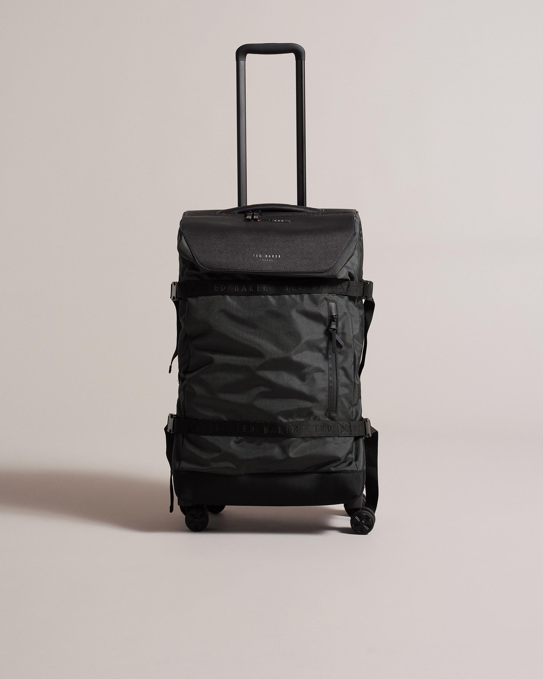 Nomad Medium Four Wheel Suitcase - NORMNN - Charcoal by TED BAKER