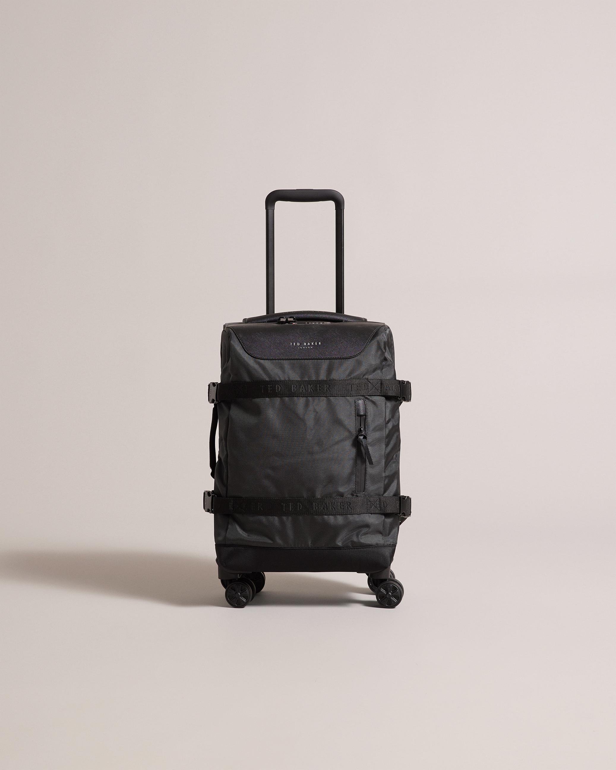 Nomad Small Four Wheel Trolley Suitcase - NORMN - Charcoal by TED BAKER