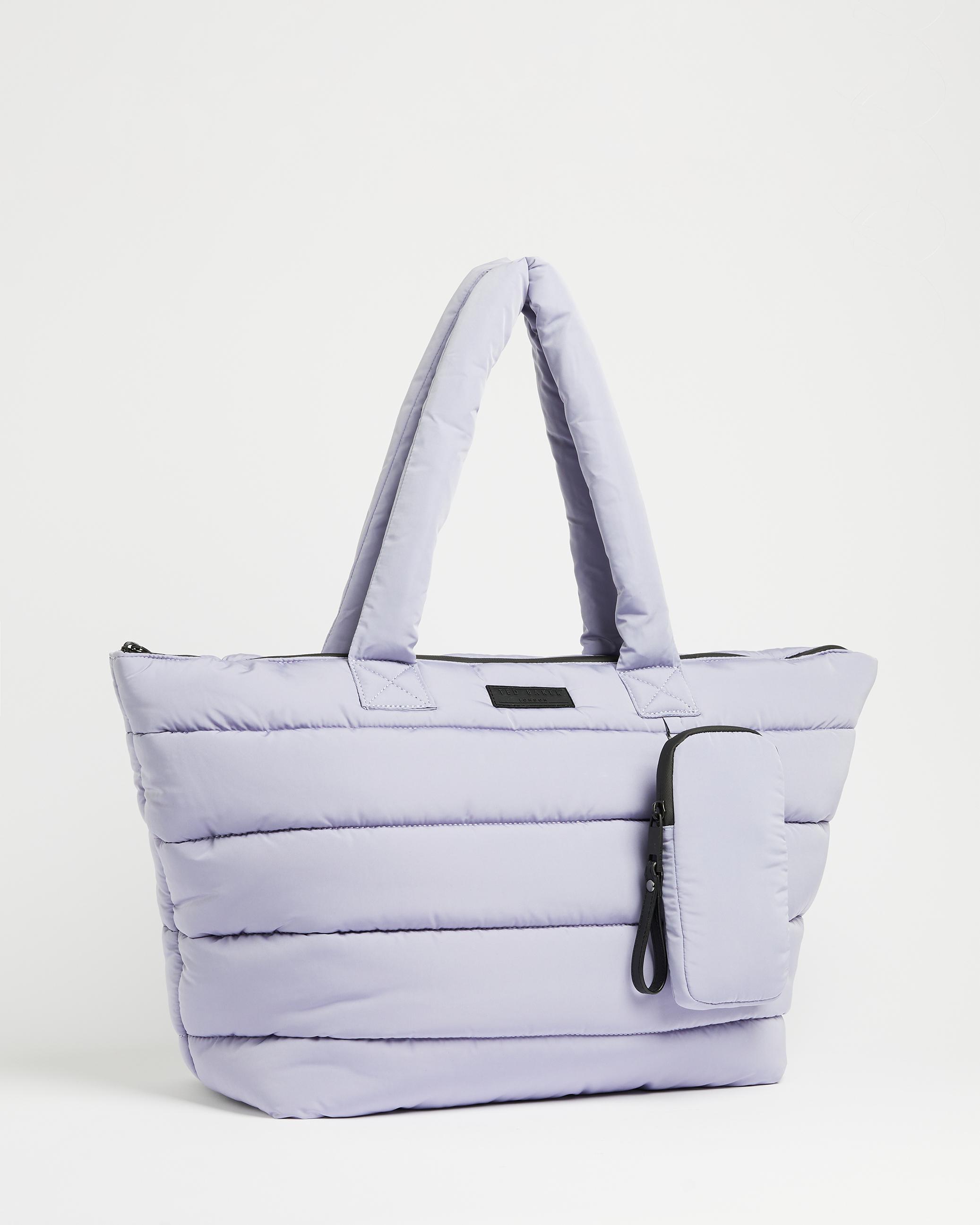 Oversized Puffer Nylon Tote - QUINSIN - Grey by TED BAKER Oversized Puffer Nylon Tote - QUINSIN - Grey by TED BAKER