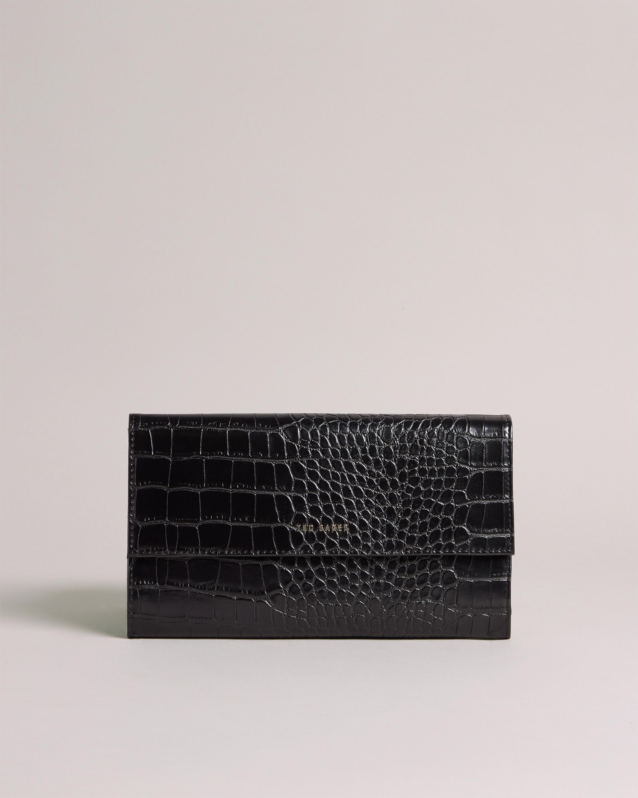 Passport Holder Travel Wallet - TRAVELZ - Black by TED BAKER Passport Holder Travel Wallet - TRAVELZ - Black by TED BAKER