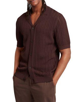Relaxed Fit Stripe Stitch Shirt by TED BAKER