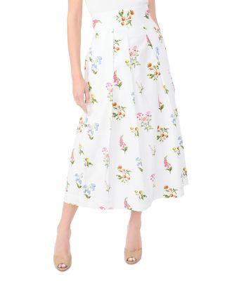 Rihana Wide Waistband Pleated Skirt by TED BAKER