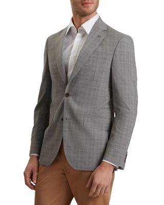 Ron Classic Wool Check Modern Fit Suit Jacket by TED BAKER Ron Classic Wool Check Modern Fit Suit Jacket by TED BAKER