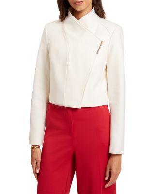 Rosecee Wool Blend Wrap Jacket by TED BAKER