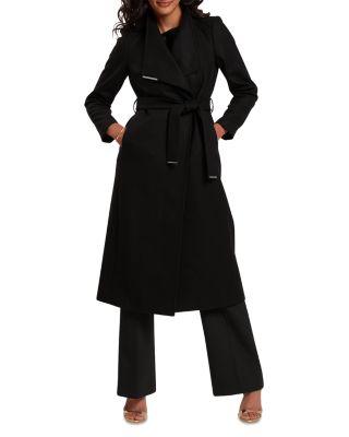 Rosell Wool Blend Wrap Coat by TED BAKER