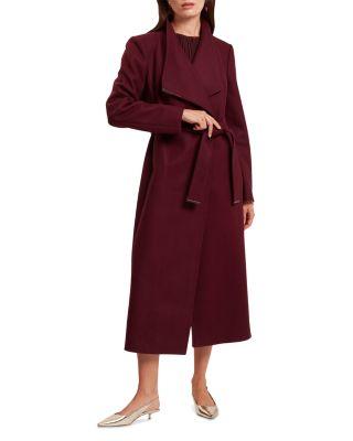 Rosell Wool Blend Wrap Coat by TED BAKER