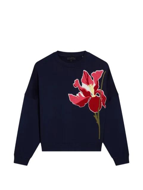 Sanderr graphic-appliqué sweater by TED BAKER