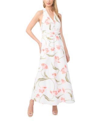 Serafina Cross Neck Halter Dress by TED BAKER