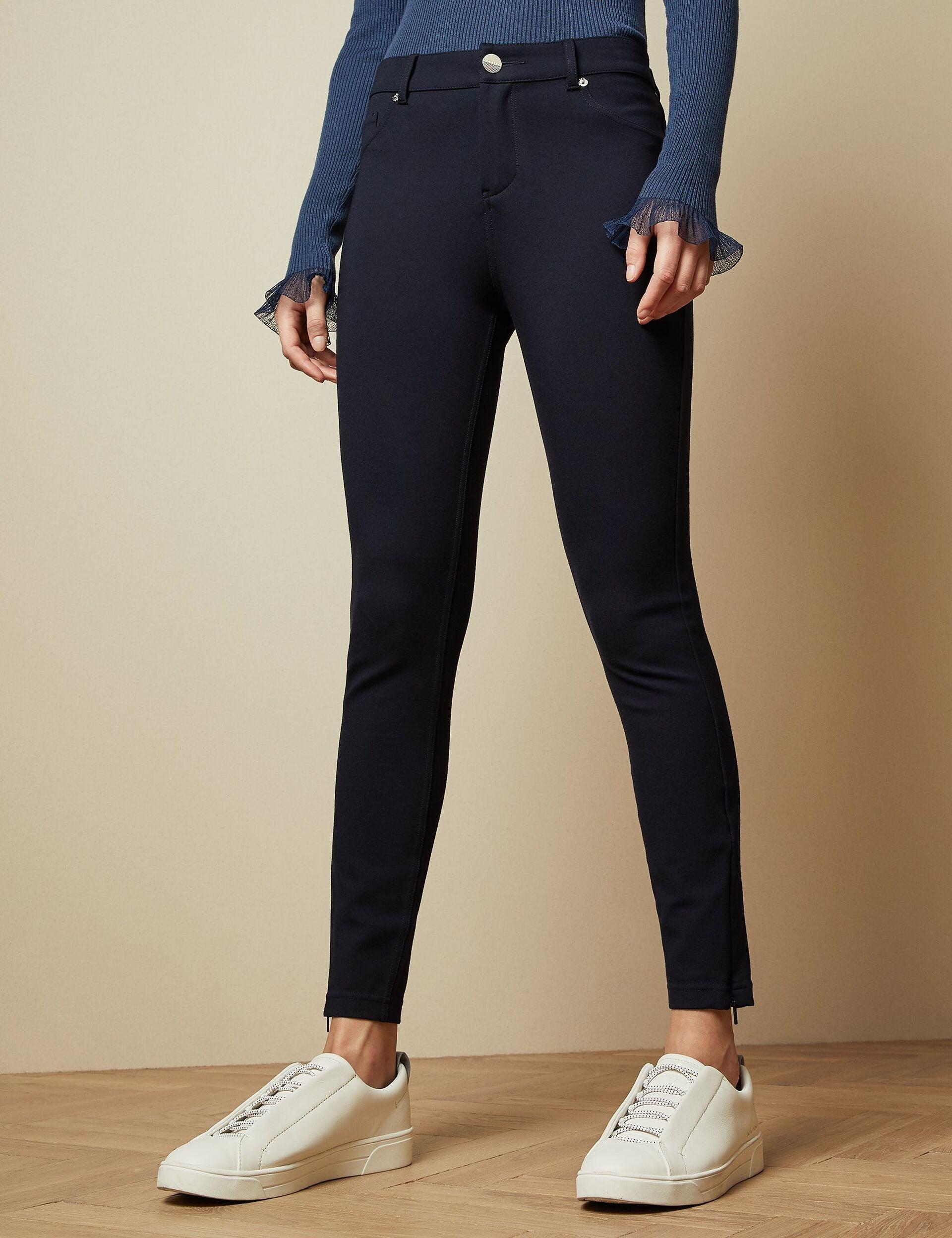 Skinny Fit Zip Cuff Jeggings by TED BAKER