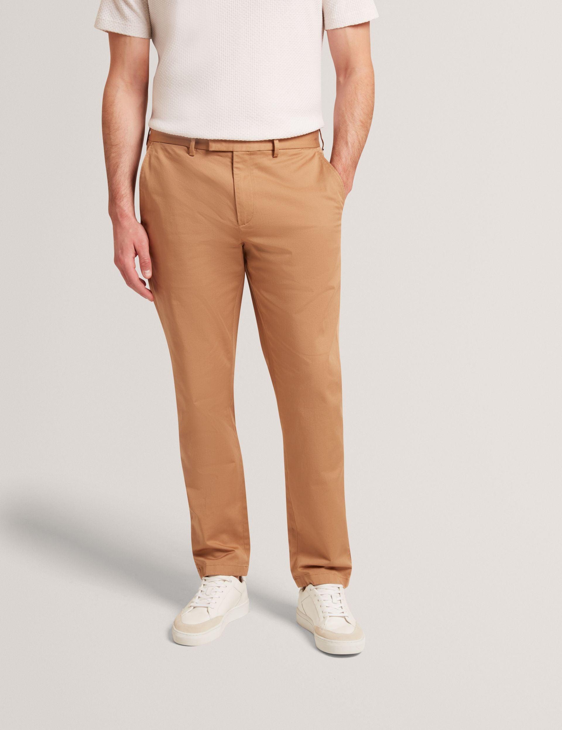 Slim Fit Stretch Cotton Chinos by TED BAKER