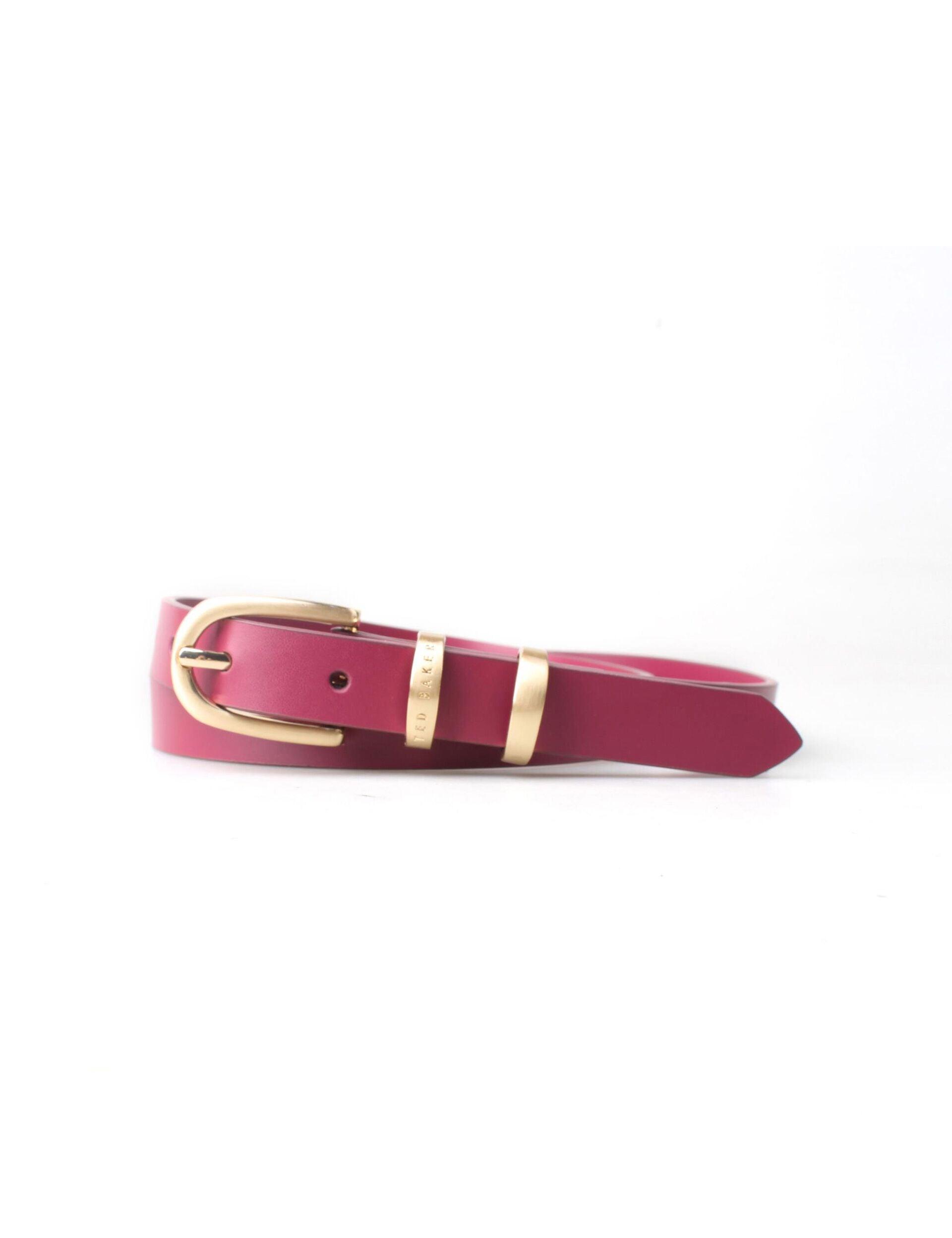 Smooth Narrow Belt by TED BAKER