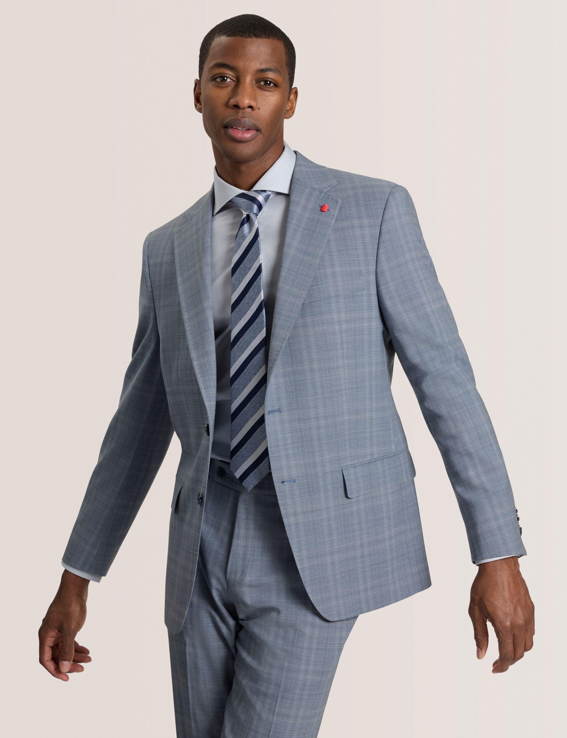Soft Check Modern Fit Wool Suit Jacket by TED BAKER