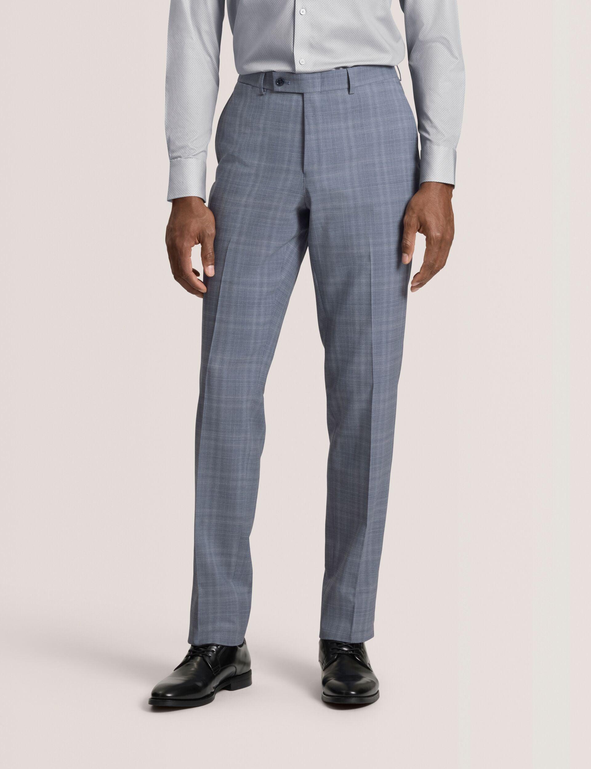 Soft Check Wool Modern Fit Suit Pants by TED BAKER