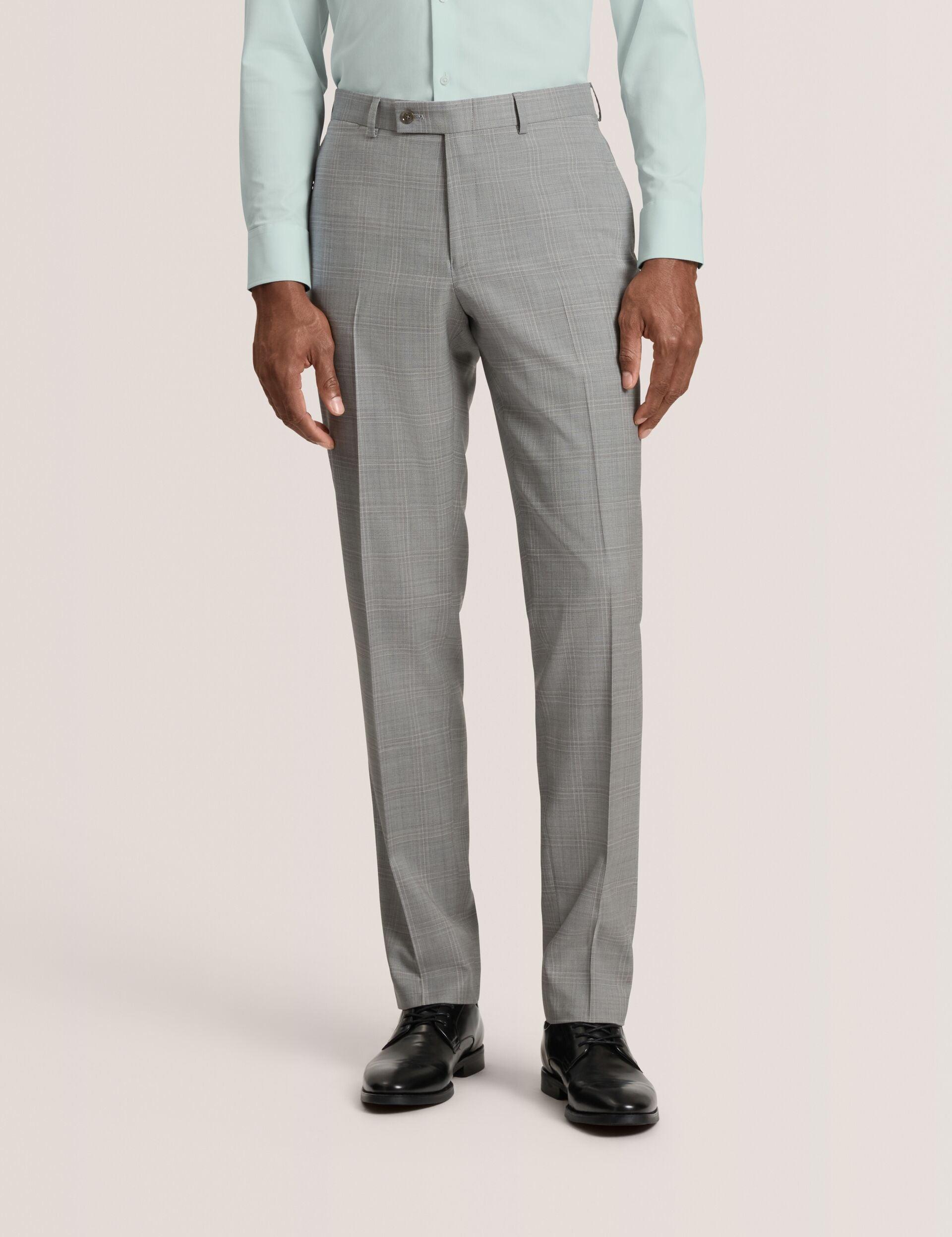 Soft Check Wool Modern Fit Suit Pants by TED BAKER
