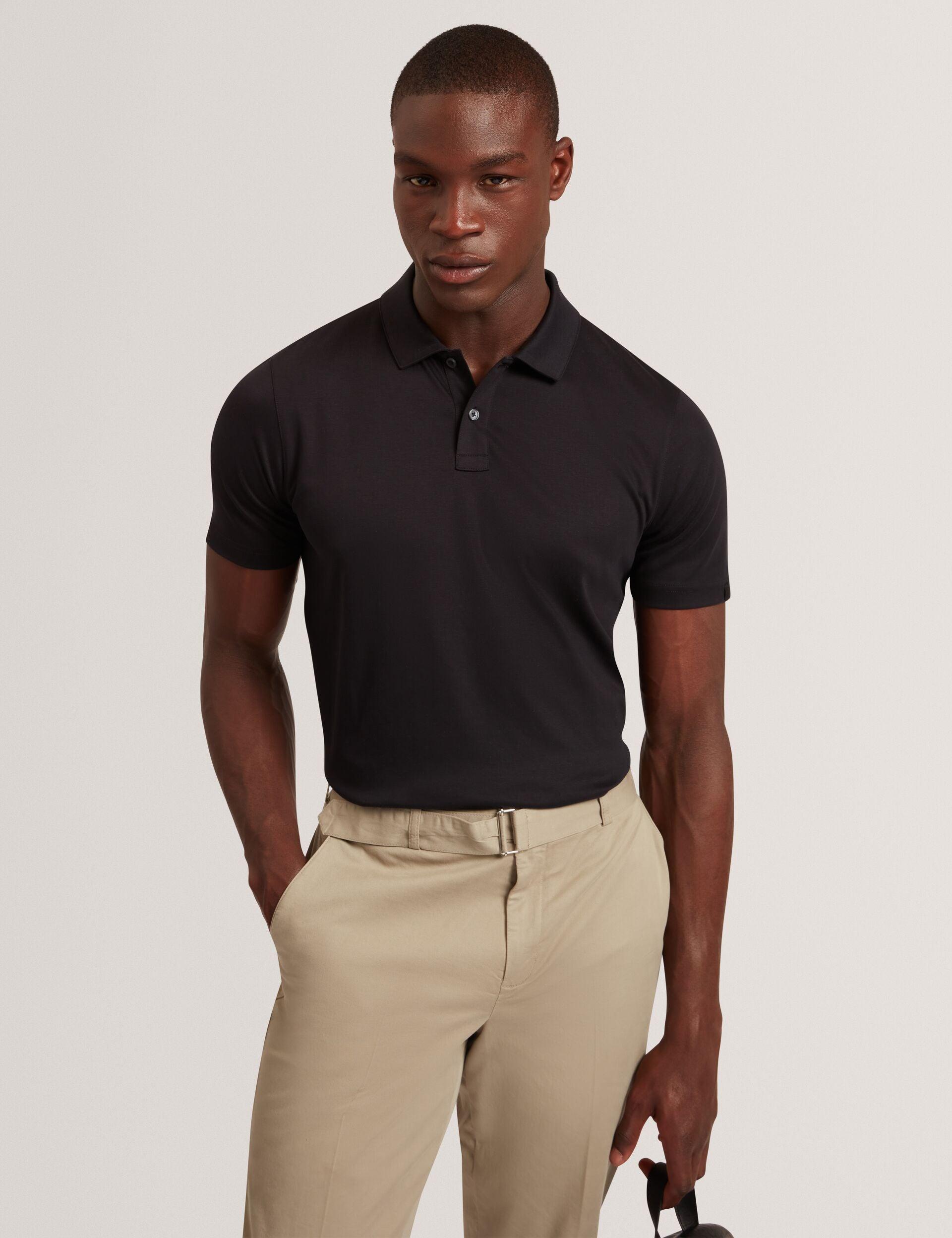 Soft Touch Cotton Short Sleeve Polo by TED BAKER