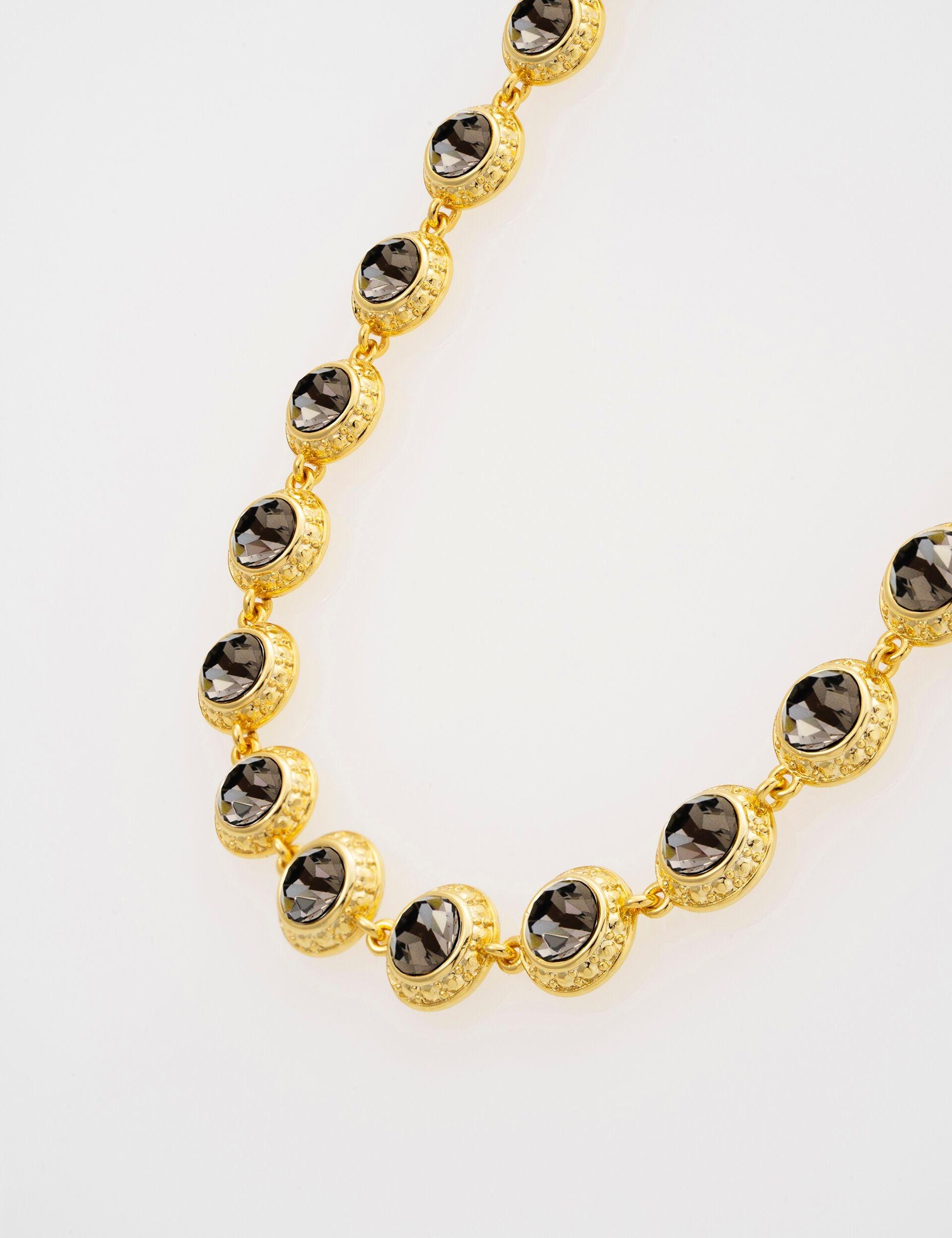 Solitaire Sparkle Crystal Chain Necklace by TED BAKER