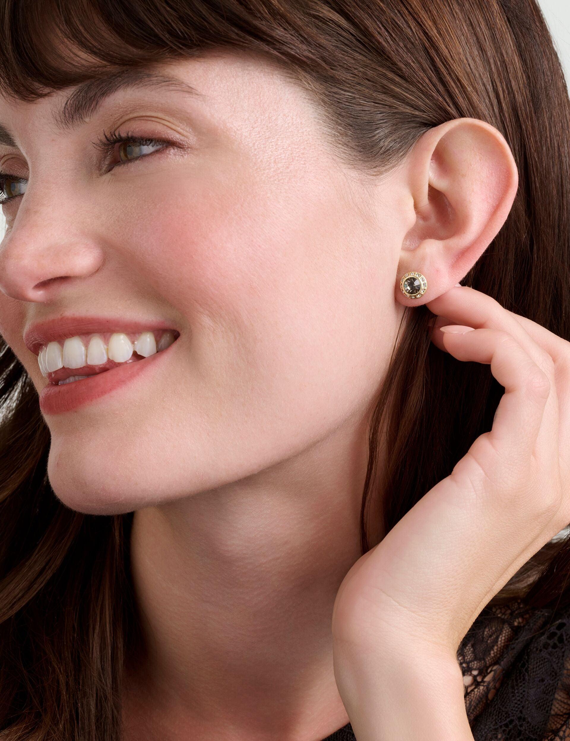 Solitaire Sparkle Crystal Stud Earrings by TED BAKER