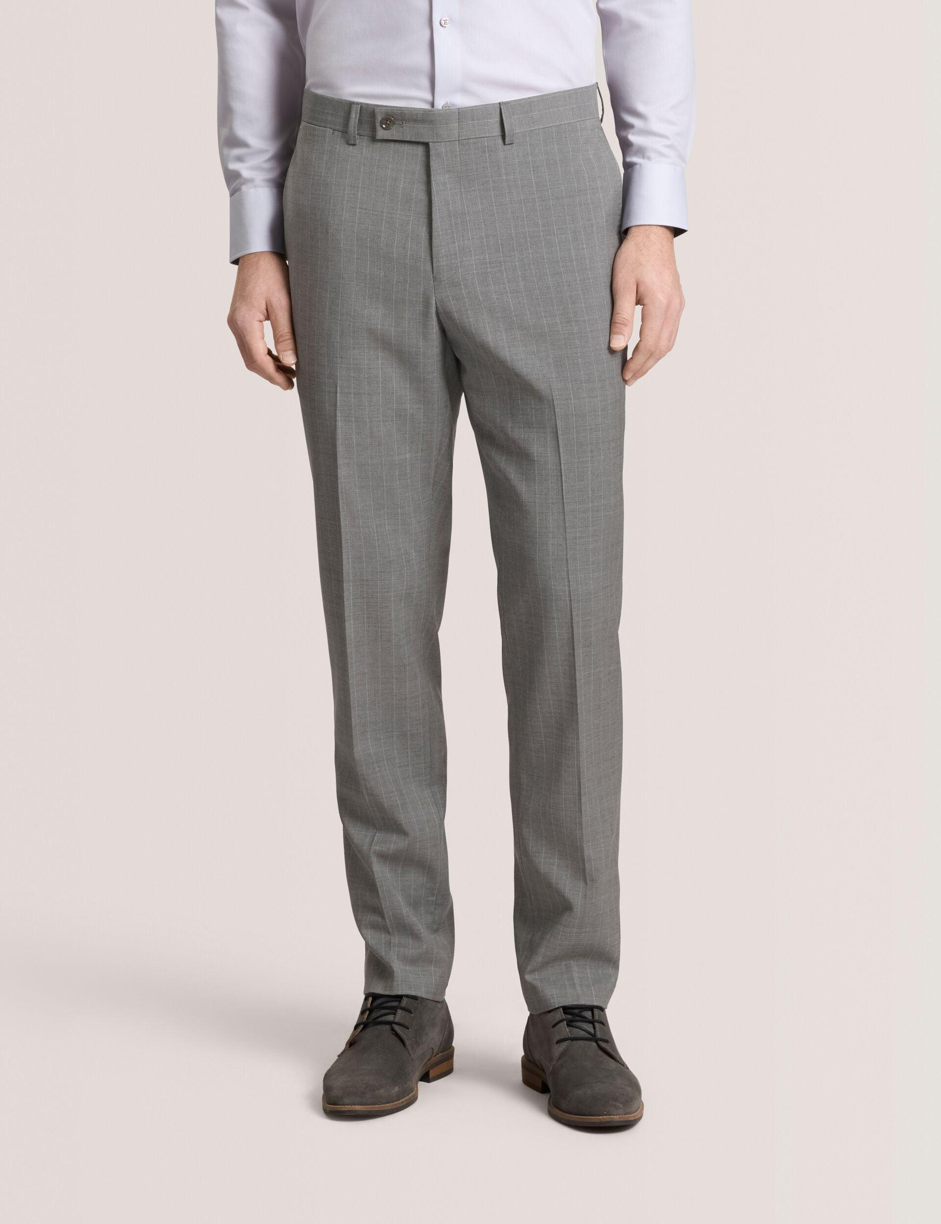 Striped Wool Modern Fit Suit Pants by TED BAKER