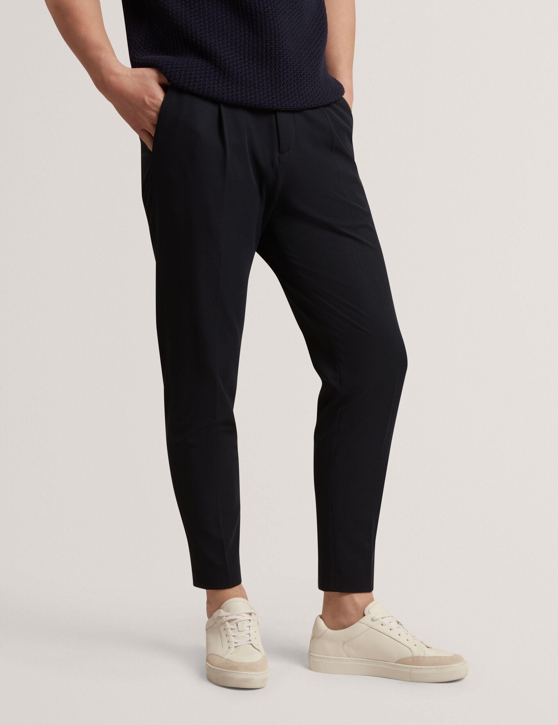 Tapered Leg Stretch Waist Woven Pants by TED BAKER