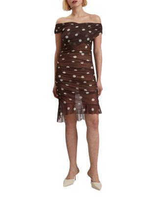 Tildahh Crossover Neck Dress by TED BAKER