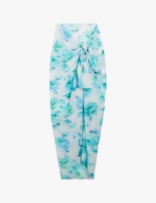 Timera graphic-print cotton sarong by TED BAKER