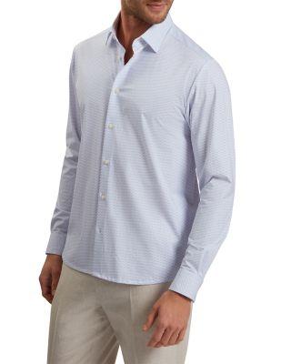 Wavey Regular Fit Geometric Shirt by TED BAKER