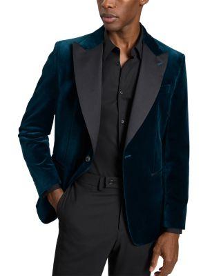 Webster Modern Velvet Jacket by TED BAKER