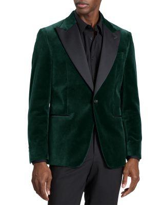 Webster Modern Velvet Jacket by TED BAKER