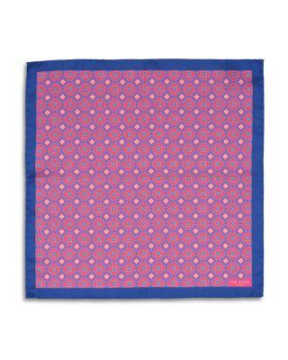 Winkly Square Neat Silk Pocket Square by TED BAKER
